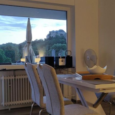 Appartement Schoenblick Stadtteil Bad Muenster Am Stein Ebernburg 바트크로이즈나흐 외부 사진