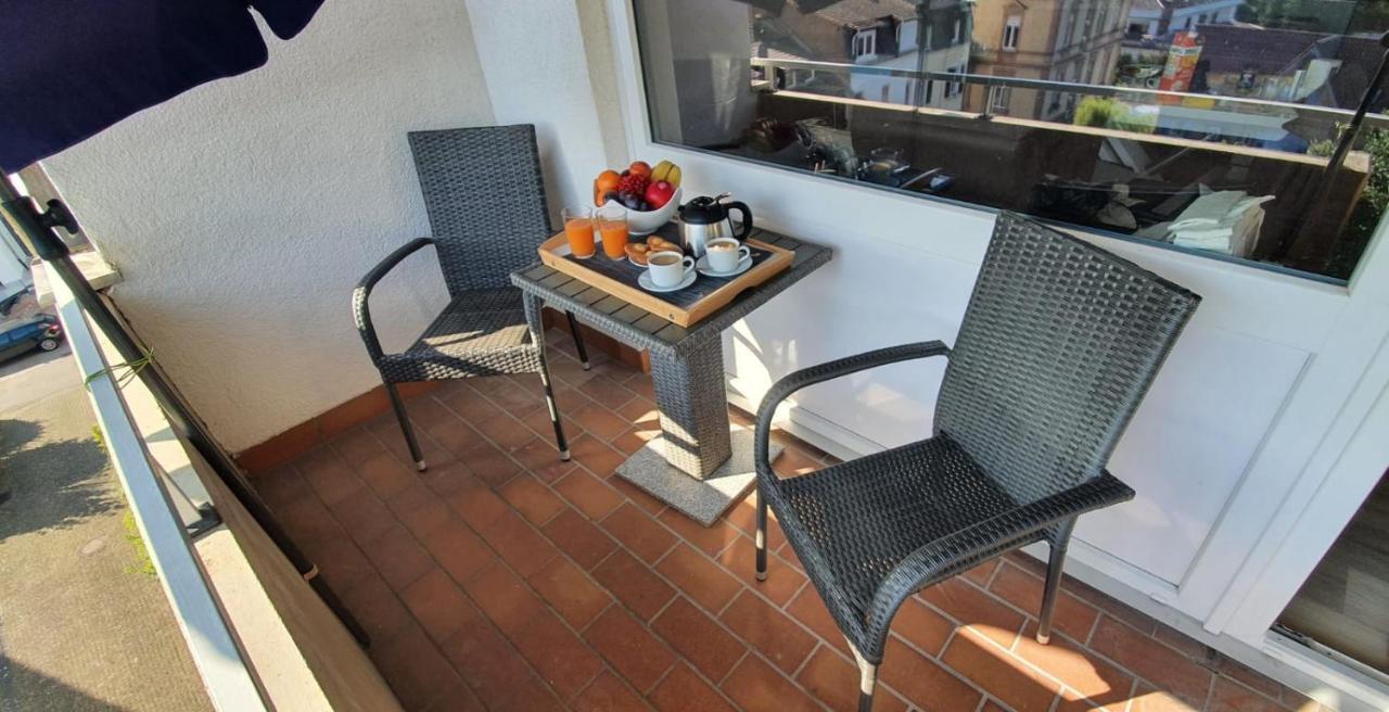 Appartement Schoenblick Stadtteil Bad Muenster Am Stein Ebernburg 바트크로이즈나흐 외부 사진